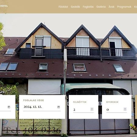 Sashalom Hotel Budapest Eksteriør billede